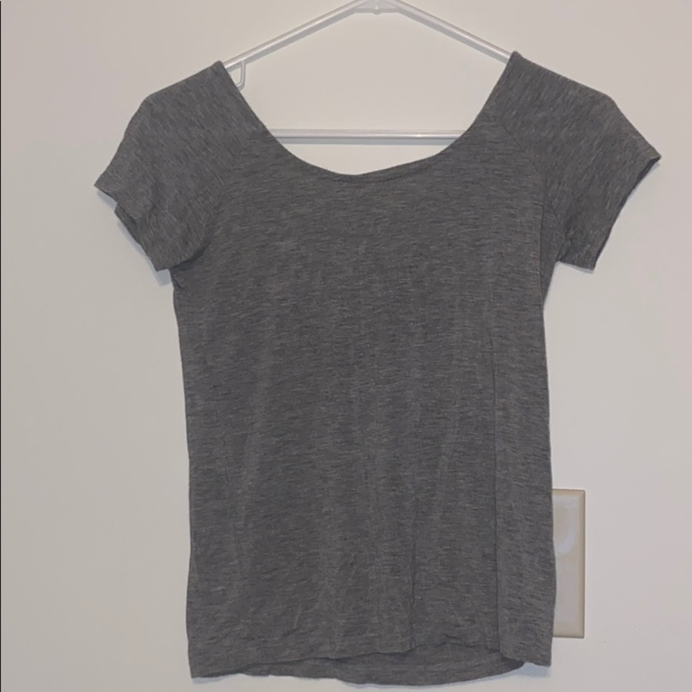 Gray Top